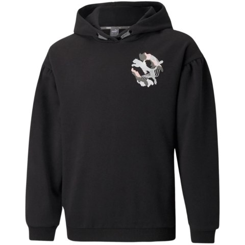Bluza dla dzieci Puma Alpha Hoodie FL G czarna 589232 01 Puma Bluza dla dzieci Puma Alpha Hoodie FL G czarna 589232 01 Puma