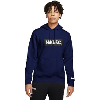 Bluza męska Nike FC Essentials FLC Hoodie PO granatowa CT2011 492 Nike Football