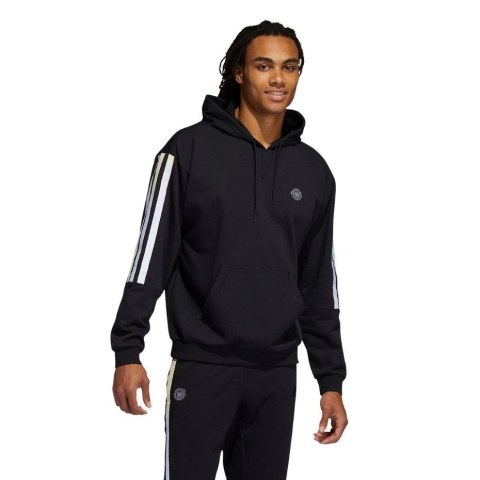 Bluza męska adidas Donovan Mitchell czarna HB6760 Adidas Bluza męska adidas Donovan Mitchell czarna HB6760 Adidas