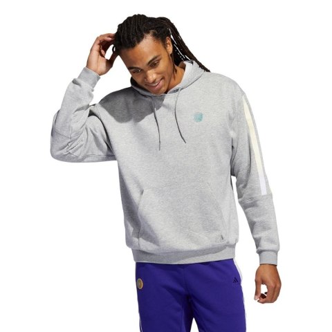 Bluza męska adidas Donovan Mitchell szara HB6761 Adidas Bluza męska adidas Donovan Mitchell szara HB6761 Adidas