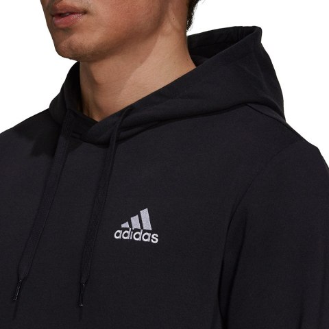 Bluza męska adidas Essentials Fleece czarna GV5294 Adidas Bluza męska adidas Essentials Fleece czarna GV5294 Adidas