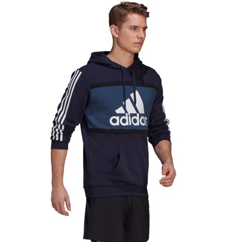 Bluza męska adidas Essentials Hoodie granatowa GV0252 Adidas Bluza męska adidas Essentials Hoodie granatowa GV0252 Adidas