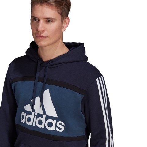 Bluza męska adidas Essentials Hoodie granatowa GV0252 Adidas Bluza męska adidas Essentials Hoodie granatowa GV0252 Adidas