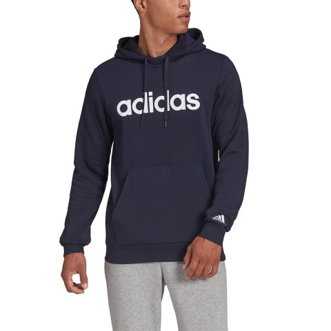 Bluza męska adidas Essentials Linear granatowa GK9068 Adidas Bluza męska adidas Essentials Linear granatowa GK9068 Adidas