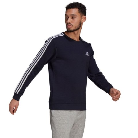 Bluza męska adidas Essentials Sweatshirt granatowa GK9111 Adidas Bluza męska adidas Essentials Sweatshirt granatowa GK9111 Adidas
