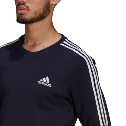 Bluza męska adidas Essentials Sweatshirt granatowa GK9111 Adidas Bluza męska adidas Essentials Sweatshirt granatowa GK9111 Adidas