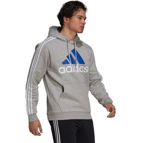 Bluza męska adidas Mens Essentials Hoodie szara GV5249 Adidas Bluza męska adidas Mens Essentials Hoodie szara GV5249 Adidas