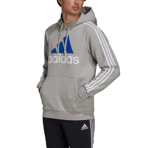 Bluza męska adidas Mens Essentials Hoodie szara GV5249 Adidas Bluza męska adidas Mens Essentials Hoodie szara GV5249 Adidas