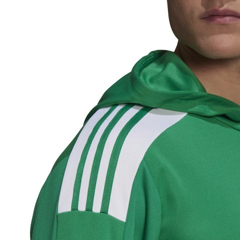 Bluza męska adidas Squadra 21 Hoodie zielona GP6437 Adidas teamwear Bluza męska adidas Squadra 21 Hoodie zielona GP6437 Adidas teamwear