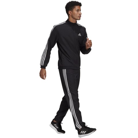 Dres męski adidas Essentials Tracksuit czarny GK9950 Adidas Dres męski adidas Essentials Tracksuit czarny GK9950 Adidas