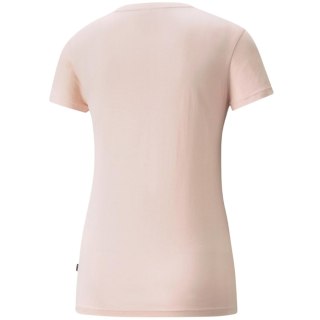 Koszulka damska Puma ESS+ Metallic Logo Tee różowa 586890 36 Puma