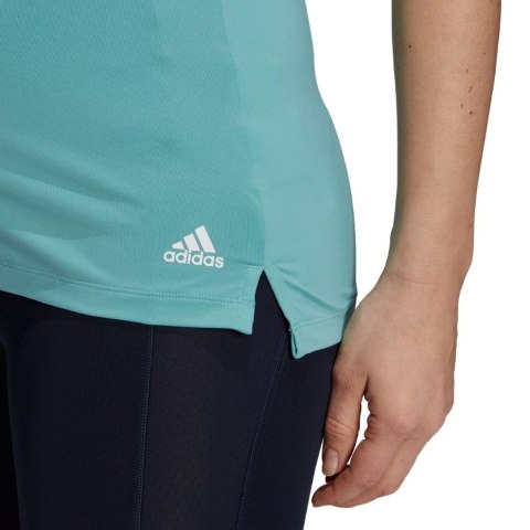 Koszulka damska adidas Aeroready Designed To Move niebieska GT0184 Adidas Koszulka damska adidas Aeroready Designed To Move niebieska GT0184 Adidas