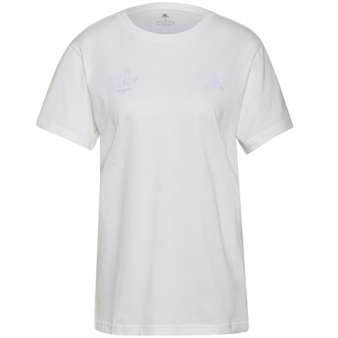Koszulka damska adidas Signature Tee biała GV1345 Adidas Koszulka damska adidas Signature Tee biała GV1345 Adidas