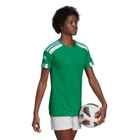 Koszulka damska adidas Squadra 21 Jersey zielona GN5752 Adidas teamwear Koszulka damska adidas Squadra 21 Jersey zielona GN5752 Adidas teamwear