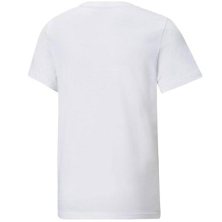 Koszulka dla dzieci Puma Alpha Tee B biała 589257 02 Puma