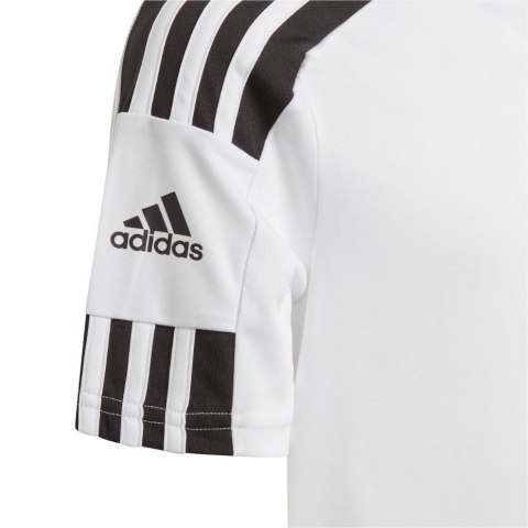 Koszulka dla dzieci adidas Squadra 21 Jersey biała GN5738 Adidas teamwear Koszulka dla dzieci adidas Squadra 21 Jersey biała GN5738 Adidas teamwear