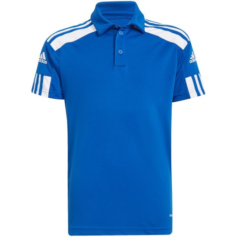 Koszulka dla dzieci adidas Squadra 21 Polo niebieska GP6425 Adidas teamwear Koszulka dla dzieci adidas Squadra 21 Polo niebieska GP6425 Adidas teamwear