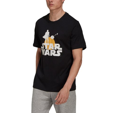 Koszulka męska adidas x Star Wars czarna GS6224 Adidas