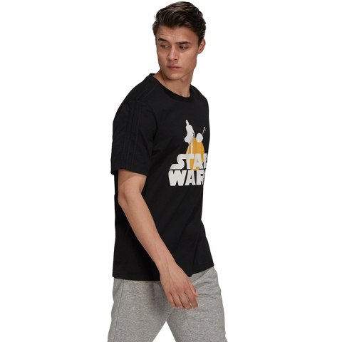 Koszulka męska adidas x Star Wars czarna GS6224 Adidas