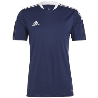 Koszulka męska adidas Tiro 21 Training Jersey granatowa GM7585 Adidas teamwear