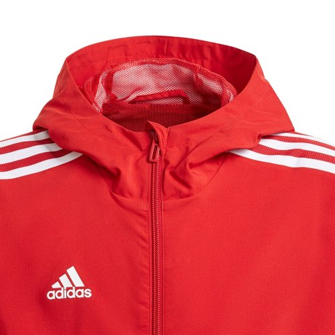 Kurtka dla dzieci adidas Tiro 21 Windbreaker czerwona GP4976 Adidas teamwear Kurtka dla dzieci adidas Tiro 21 Windbreaker czerwona GP4976 Adidas teamwear