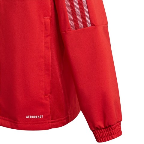 Kurtka dla dzieci adidas Tiro 21 Windbreaker czerwona GP4976 Adidas teamwear Kurtka dla dzieci adidas Tiro 21 Windbreaker czerwona GP4976 Adidas teamwear