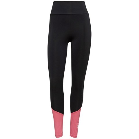 Legginsy damskie adidas Designed To Move Bi czarno-różowe GT0172 Adidas Legginsy damskie adidas Designed To Move Bi czarno-różowe GT0172 Adidas