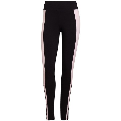 Legginsy damskie adidas Essentials Colorblock czarno-różowe GS6325 Adidas Legginsy damskie adidas Essentials Colorblock czarno-różowe GS6325 Adidas