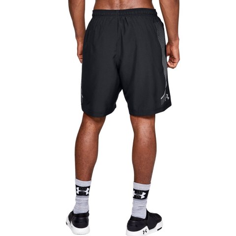 Spodenki męskie Under Armour Woven Graphic Shorts czarne 1309651 003 Under Armour