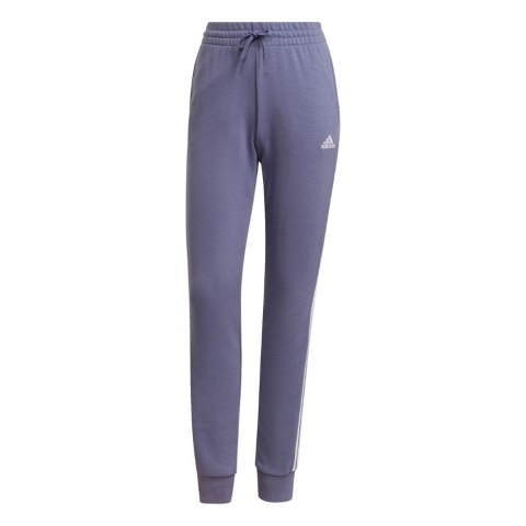 Spodnie damskie adidas Essentials French Terry 3-Stripes Pants fioletowe H42011 Adidas