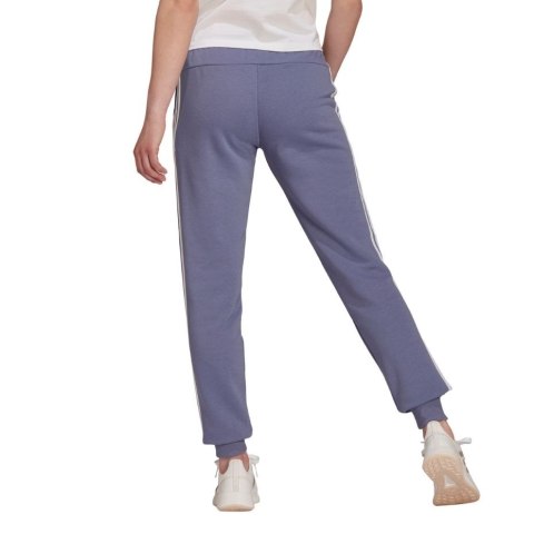 Spodnie damskie adidas Essentials French Terry 3-Stripes Pants fioletowe H42011 Adidas