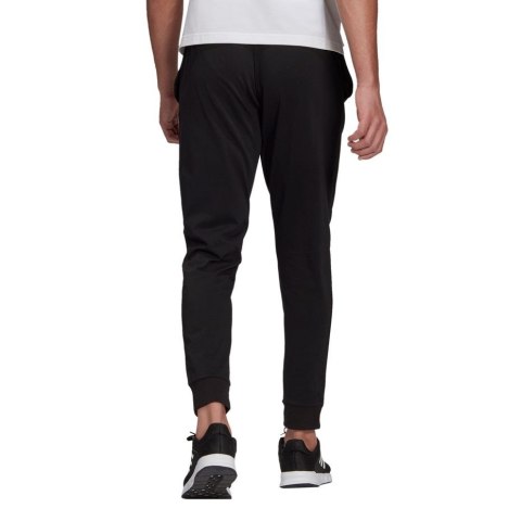 Spodnie męskie adidas Essentials Single czarne GK9226 Adidas Spodnie męskie adidas Essentials Single czarne GK9226 Adidas