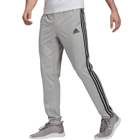 Spodnie męskie adidas Essentials Single szare GK8998 Adidas Spodnie męskie adidas Essentials Single szare GK8998 Adidas