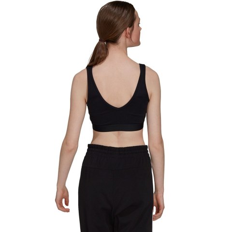 Stanik sportowy damski adidas Essentials 3-Stripes czarny GS1343 Adidas Stanik sportowy damski adidas Essentials 3-Stripes czarny GS1343 Adidas