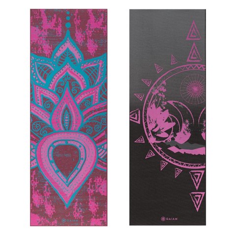 GAIAM MATA DO JOGI DWUSTRONNA BE FREE 6 MM 62031 Gaiam