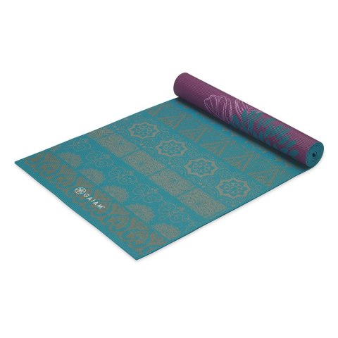 GAIAM MATA DO JOGI DWUSTRONNA KIKU 6 MM 61548 Gaiam