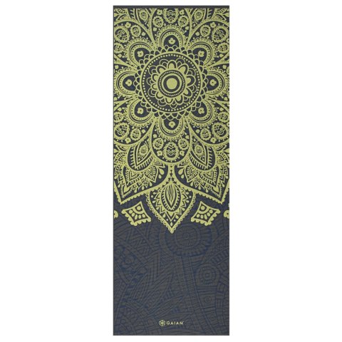 GAIAM MATA DO JOGI PREMIUM SUNDIAL LAYERS 6 MM 62432 Gaiam