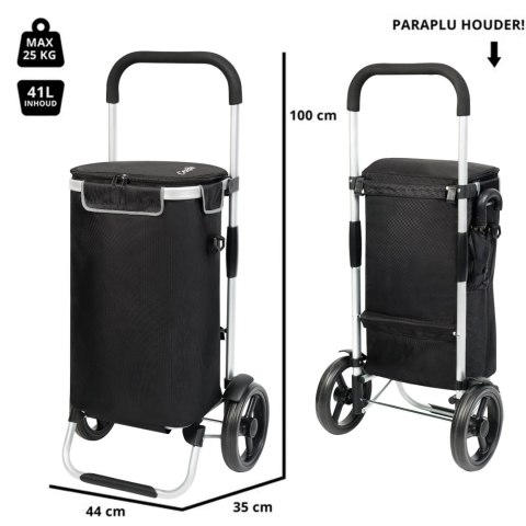 CRUISER WÓZEK ZAKUPOWY ALLROUND CZARNY 650064 Cruiser