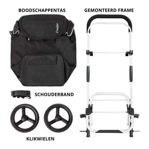 CRUISER WÓZEK ZAKUPOWY ALLROUND CZARNY 650064 Cruiser