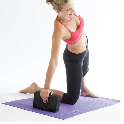 GAIAM KOSTKA DO JOGI EMBOSSED BLACK 63438 Gaiam