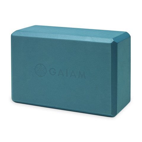 GAIAM KOSTKA DO JOGI Z PIANKI BLUE TEAL 59181 Gaiam