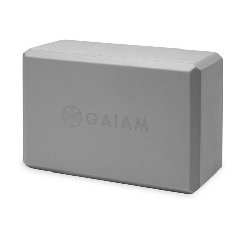 GAIAM KOSTKA DO JOGI Z PIANKI SZARA 61350 Gaiam