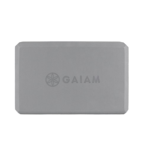 GAIAM KOSTKA DO JOGI Z PIANKI SZARA 61350 Gaiam