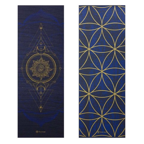 GAIAM MATA DO JOGI DWUSTRONNA SUN AND MOON 6 MM 63419 Gaiam
