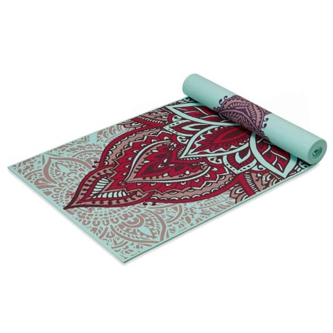 GAIAM MATA DO JOGI DWUSTRONNA ZARA ROUGE 6 MM 63368 Gaiam
