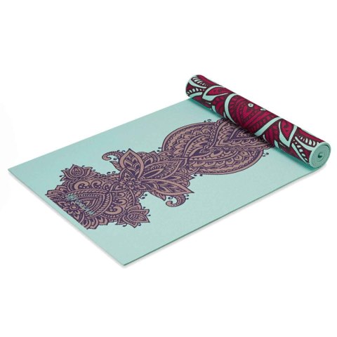 GAIAM MATA DO JOGI DWUSTRONNA ZARA ROUGE 6 MM 63368 Gaiam