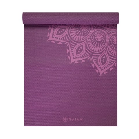 GAIAM MATA DO JOGI PURPLE MANDALA 6 MM 62202 Gaiam