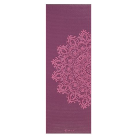 GAIAM MATA DO JOGI PURPLE MANDALA 6 MM 62202 Gaiam