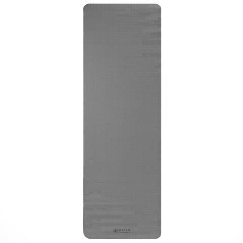 GAIAM MATA FITNESS 10 MM Z PASKIEM SZARA 63321 Gaiam