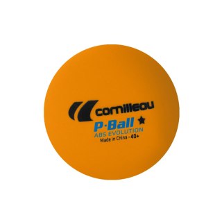 CORNILLEAU PIŁECZKI P-BALL ABS EVOLUTION 1* 72 SZT. POMARAŃCZOWE 321655 Cornilleau